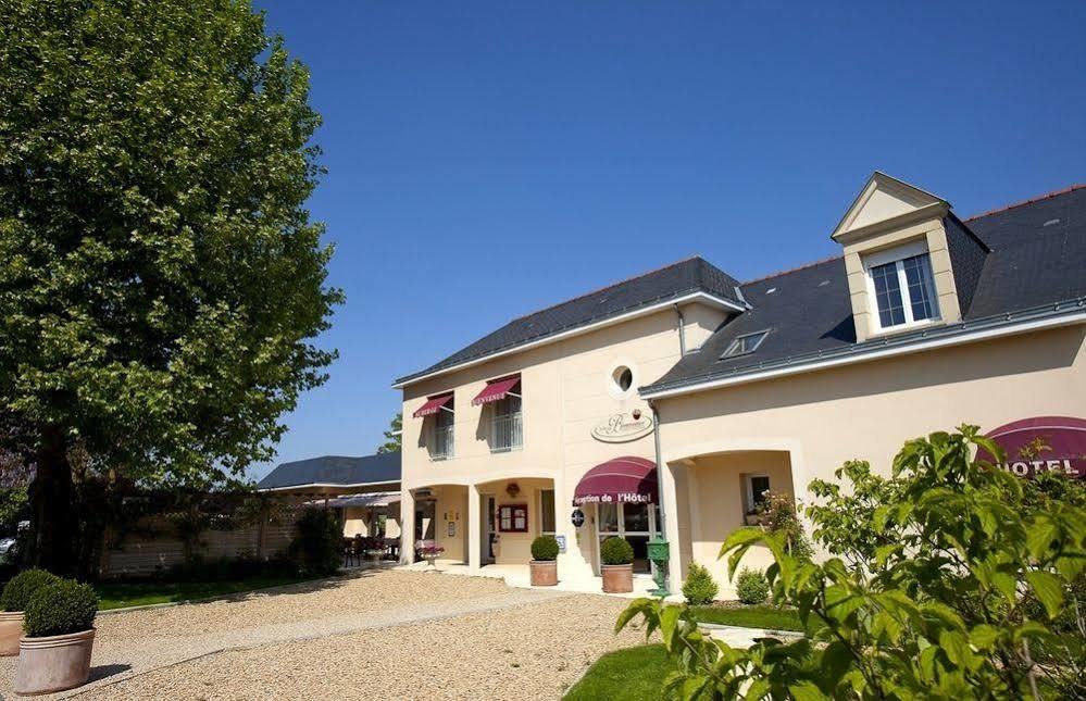 Logis Auberge Bienvenue Doue-la-Fontaine Bagian luar foto